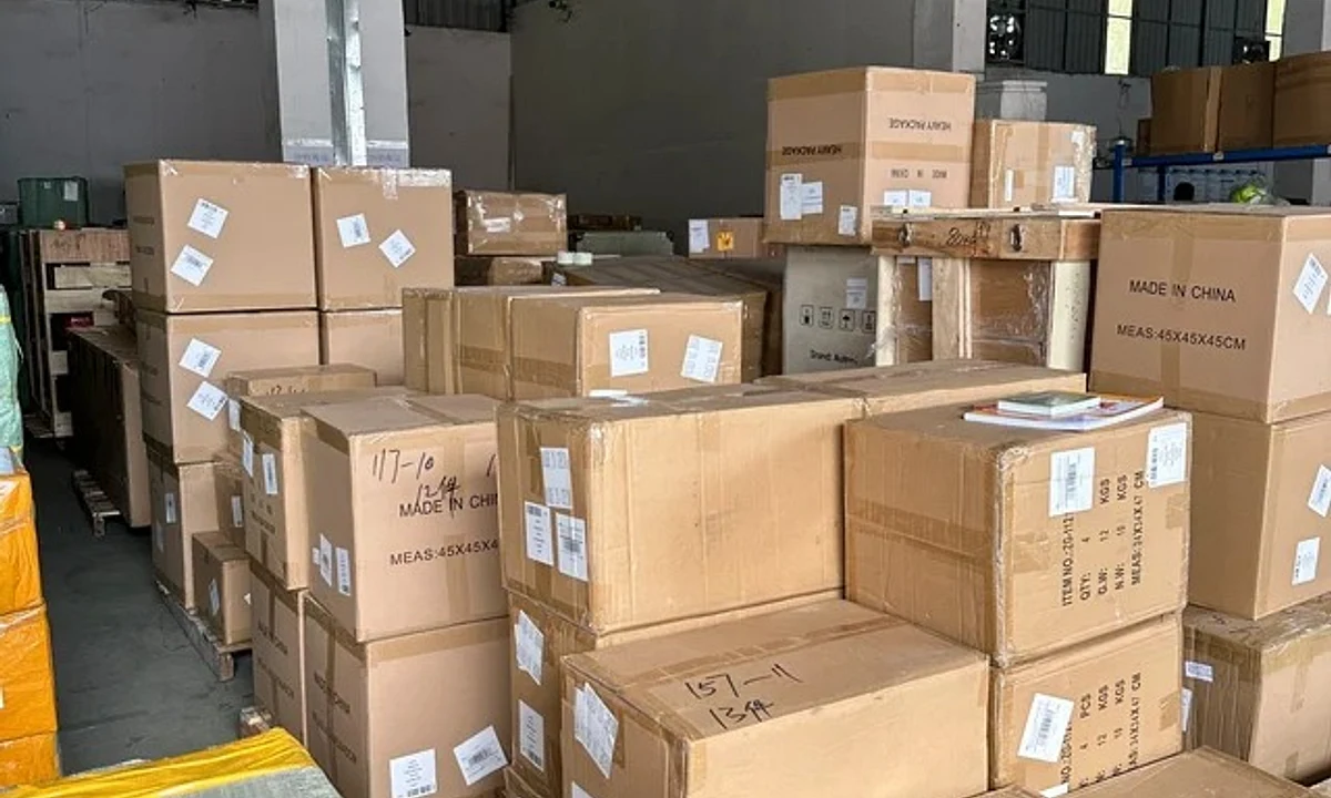 Carga preparada en el almacén ABK