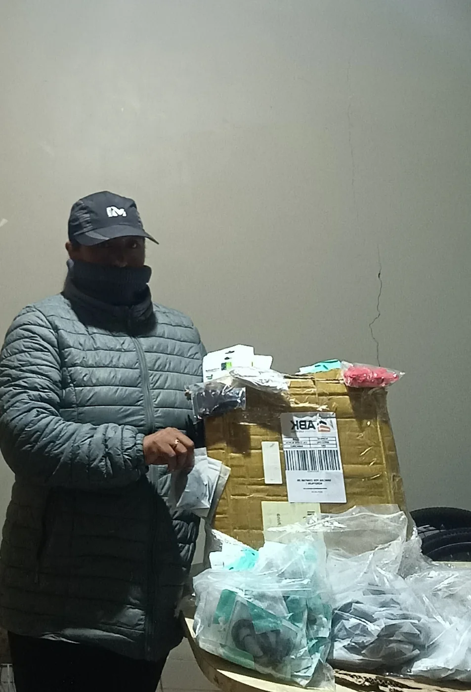 Entrega a Olga Calizalla en Juliaca