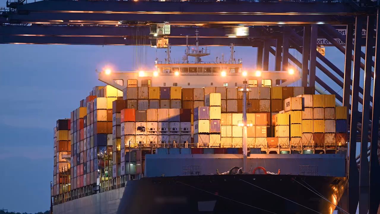 Operación logística de importación