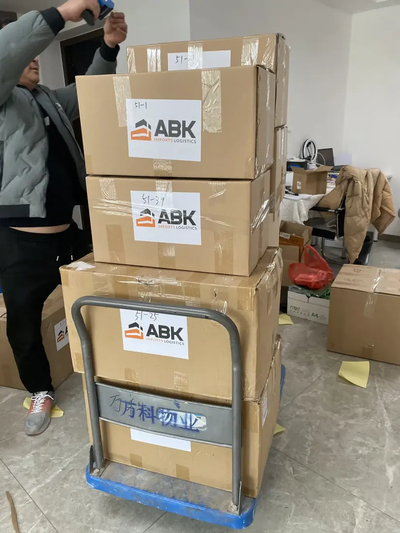 Operación logística ABK
