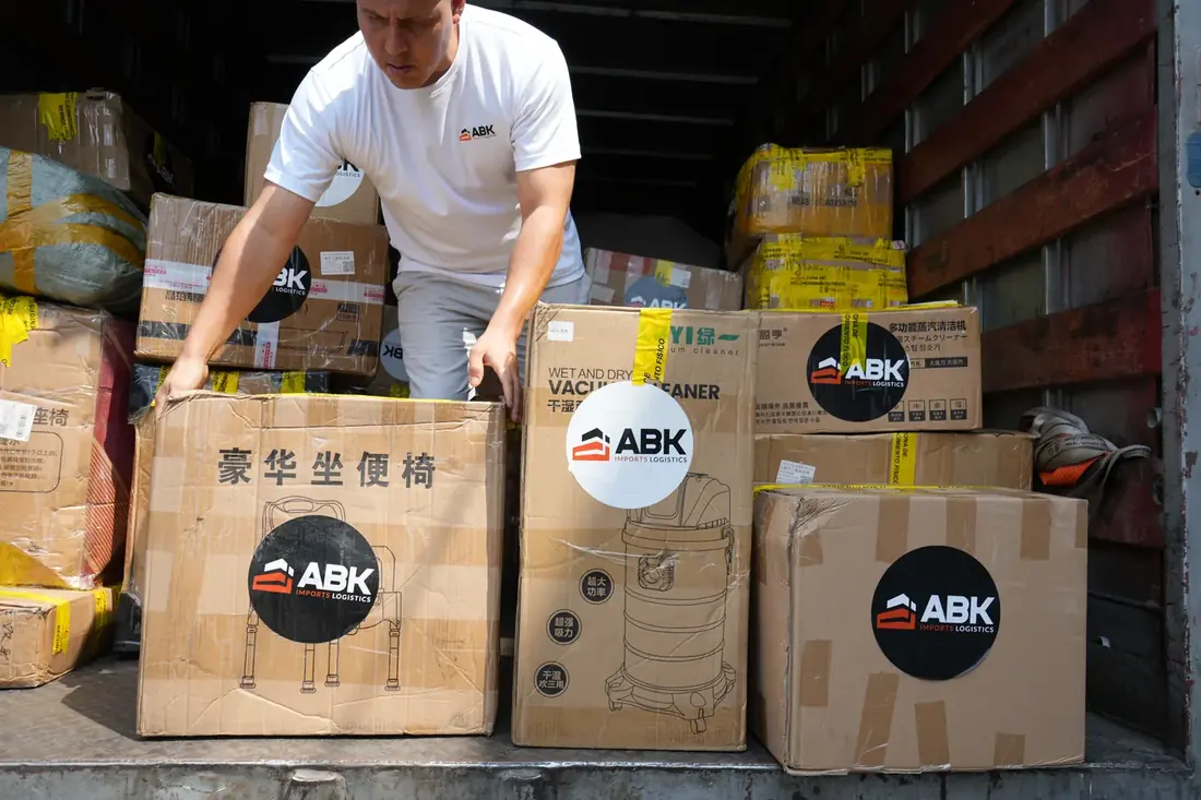 Descarga controlada de mercadería